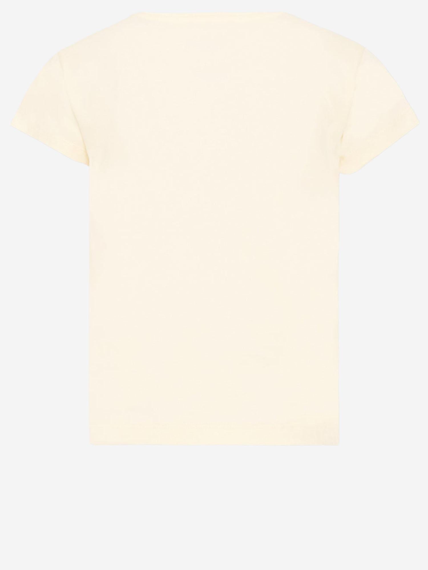 T-SHIRT IN COTONE CON MOTIVO A CILIEGIE S06GTSK00021 103 BONPOINT KIDS 