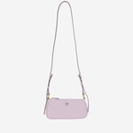 BORSA MINI HALF MOON BAGUETTE IN PELLE CON LOGO 105069 A0QOP26Q PINKO 