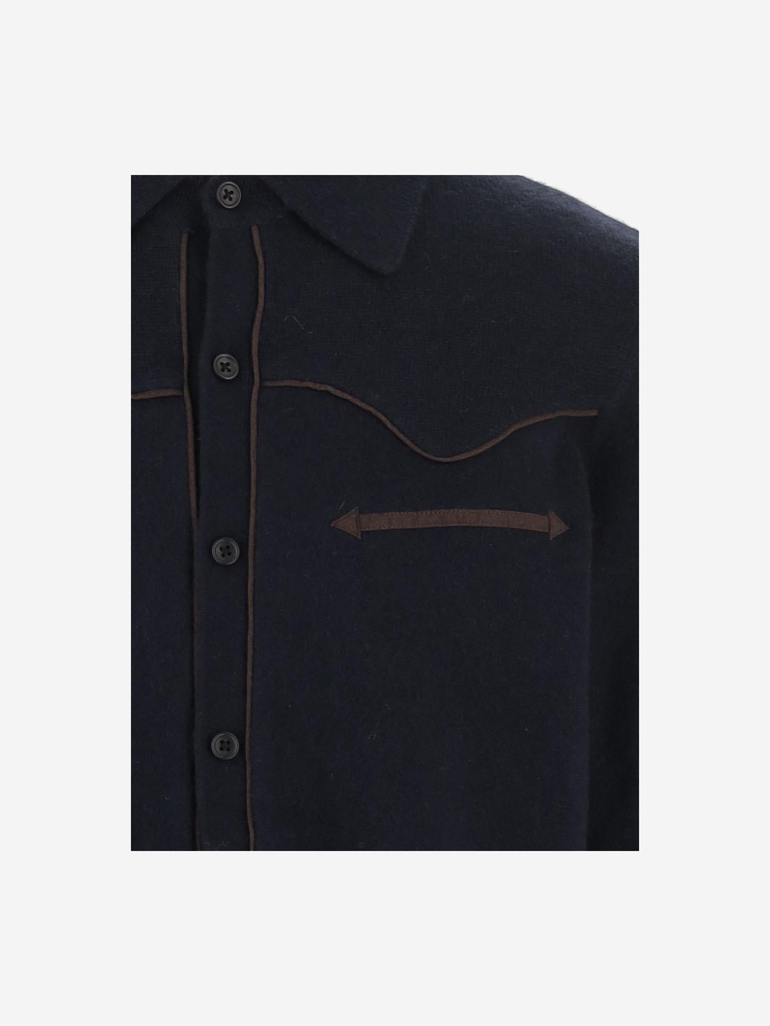 Camicia IN CASHMERE M32419RM MID GUEST IN RESIDENCE 