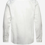 CAMICIA IN COTONE E LINO 50539775 199 HUGO BOSS 