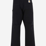PANTALONI DEARBORN IN COTONE CON LOGO I031497 8902 CARHARTT WIP 