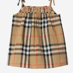 SET DI DUE PEZZI IN COTONE CON MOTIVO CHECK 8122490 SANDIPCHECK BURBERRY KIDS 