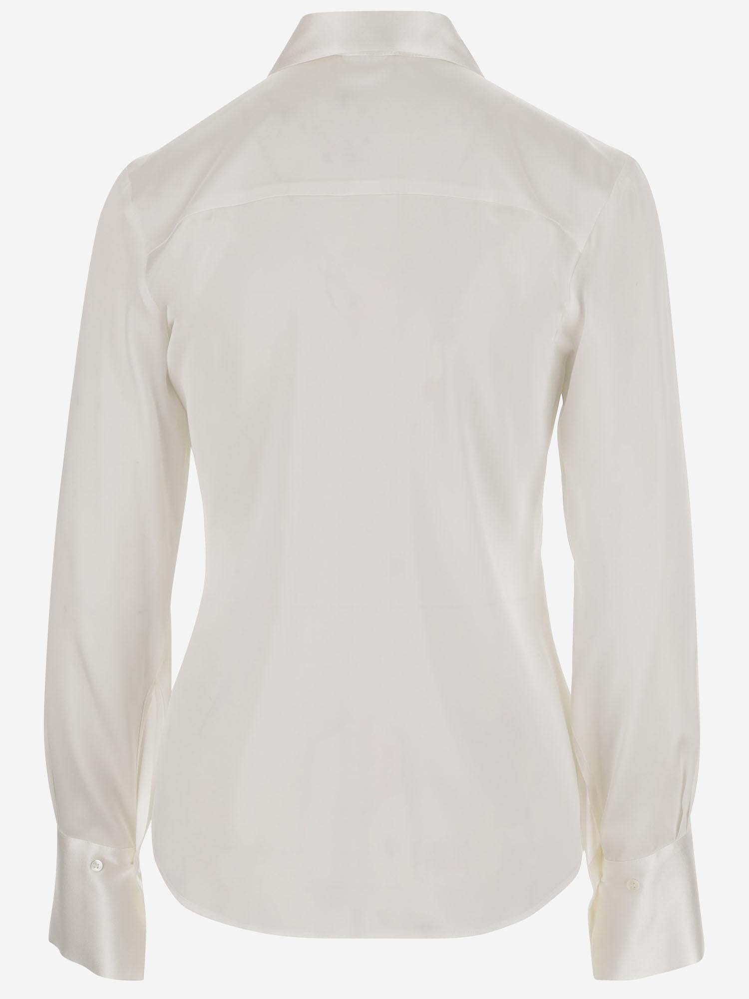 CAMICIA IN SETA STRETCH 4494 2094901 F.IT 