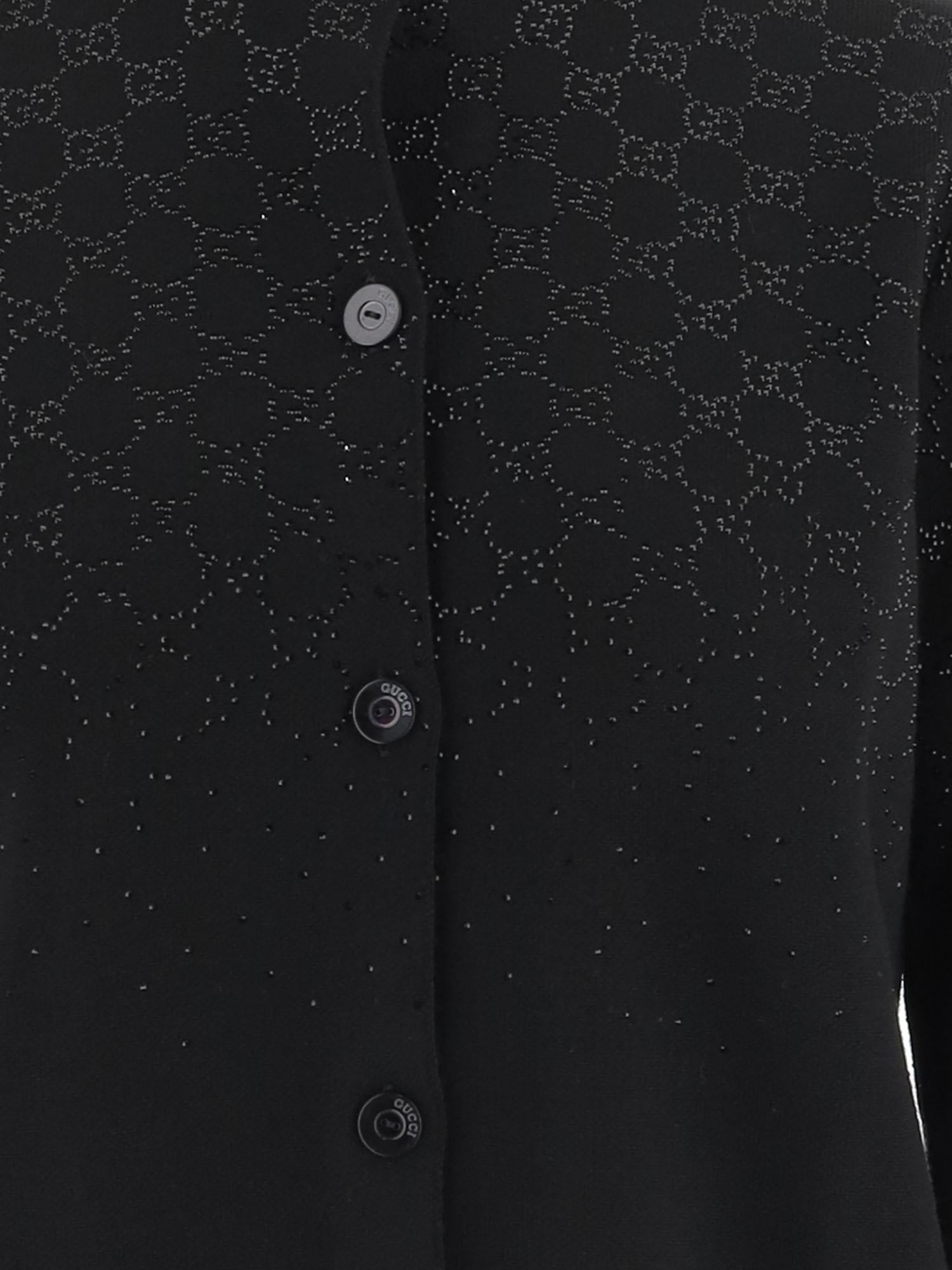 CARDIGAN IN LANA CON CRISTALLI GG 813850 XKFB31043 GUCCI 