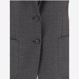 GIACCA MONOPETTO IN LANA  STRETCH JPARIGI12L 310016S1379 TAGLIATORE 