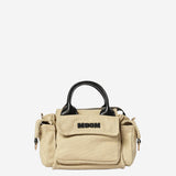 BORSA MINI IN COTONE CON LOGO S6MSJGBA109 1305 MSGM KIDS 