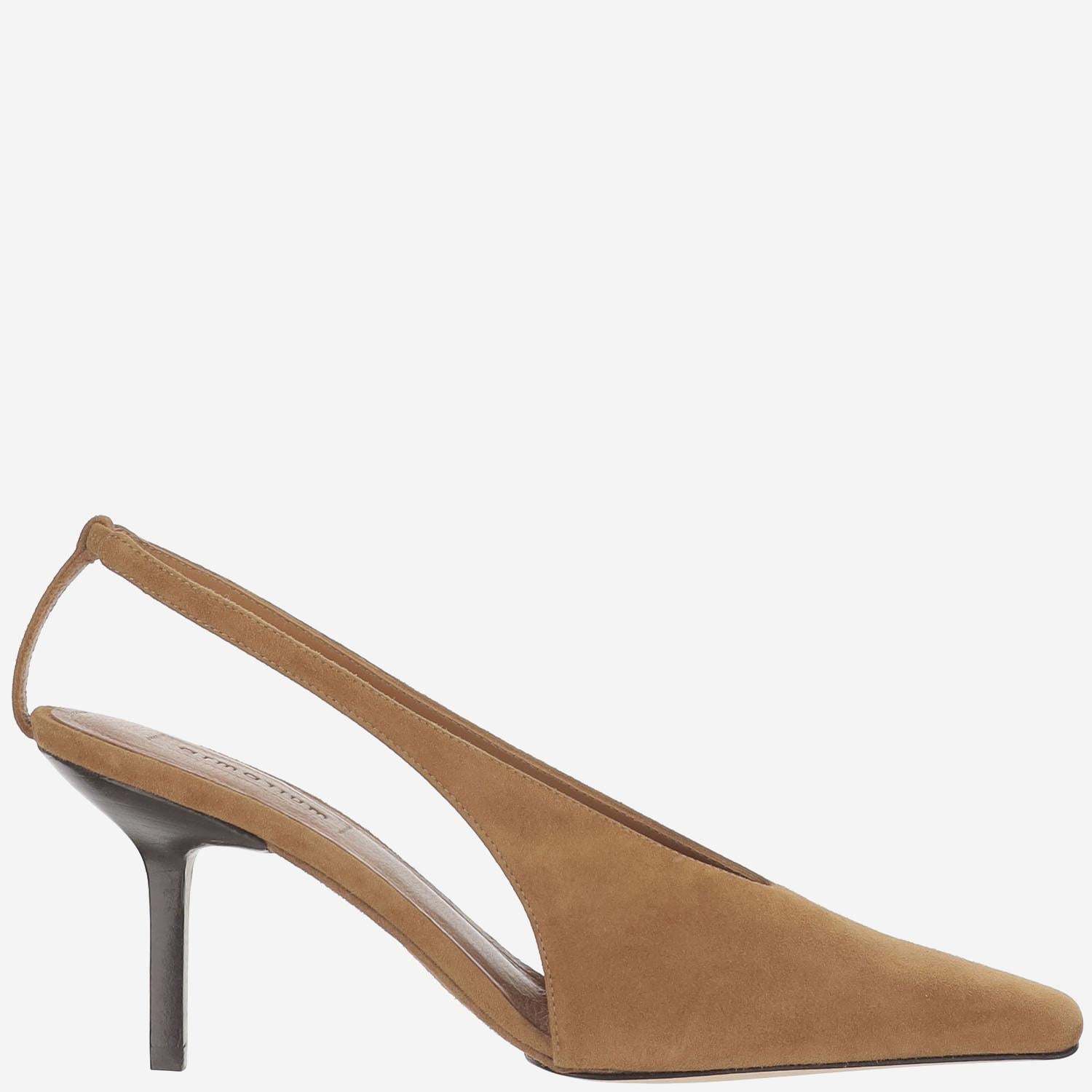 SLINGBACK EVELINA IN PELLE SCAMOSCIATA ARMTMSC03S U01034 ARMARIUM 