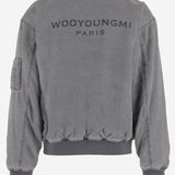 GIACCA REVERSIBILE IN CUPRO E NYLON W261JP07 931G WOOYOUNGMI 