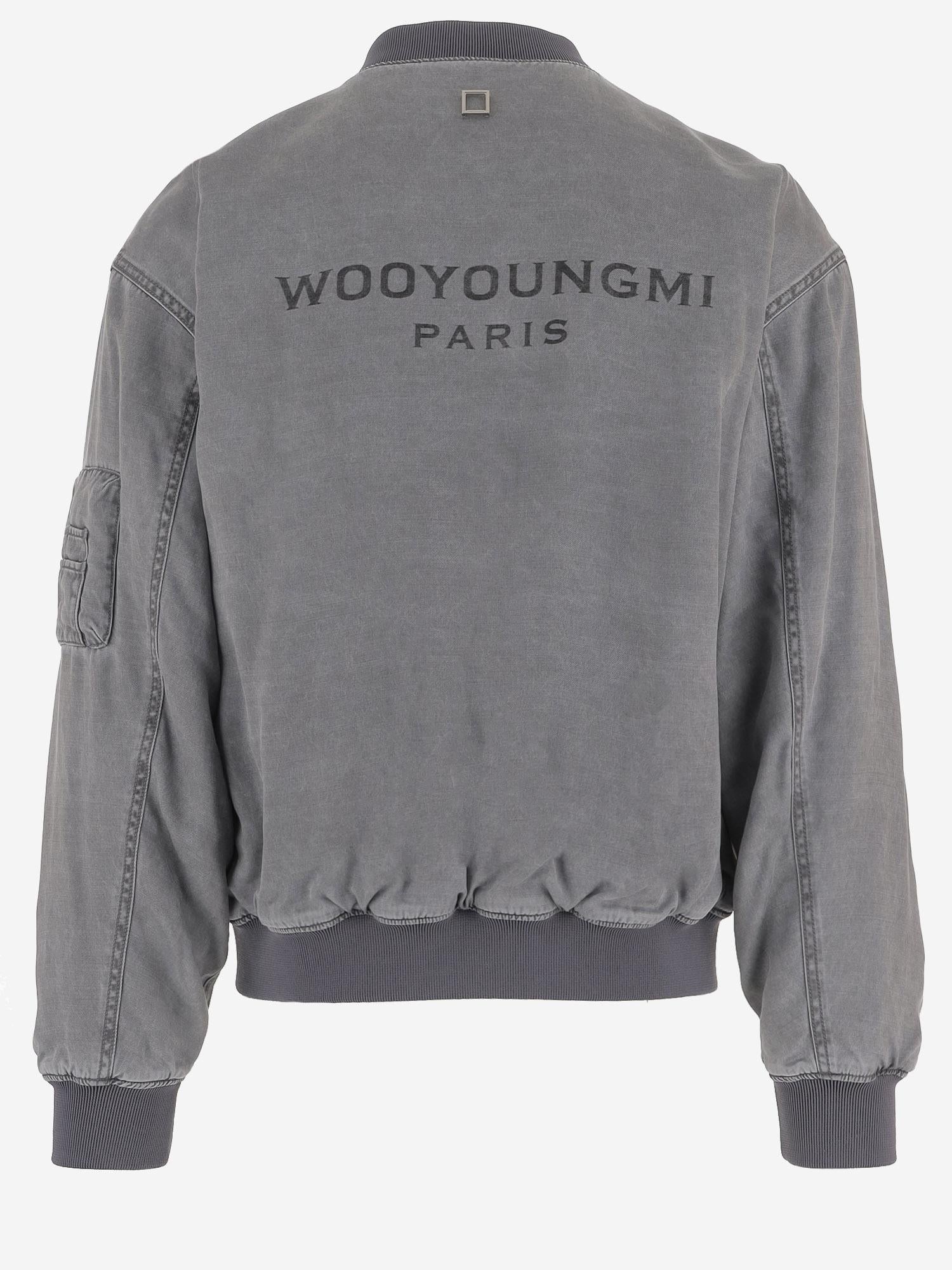 GIACCA REVERSIBILE IN CUPRO E NYLON W261JP07 931G WOOYOUNGMI 