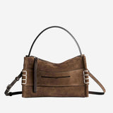 BORSA LOAFER IN PELLE SCAMOSCIATA CON LOGO HB0716 LA0364600 JW ANDERSON 