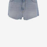 PANTALONI CORTI IN DENIM DI MISTO COTONE 104593 A2BOPJE PINKO 