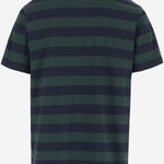 T-SHIRT IN COTONE A RIGHE EM004504 AF23154M7046 EMPORIO ARMANI 