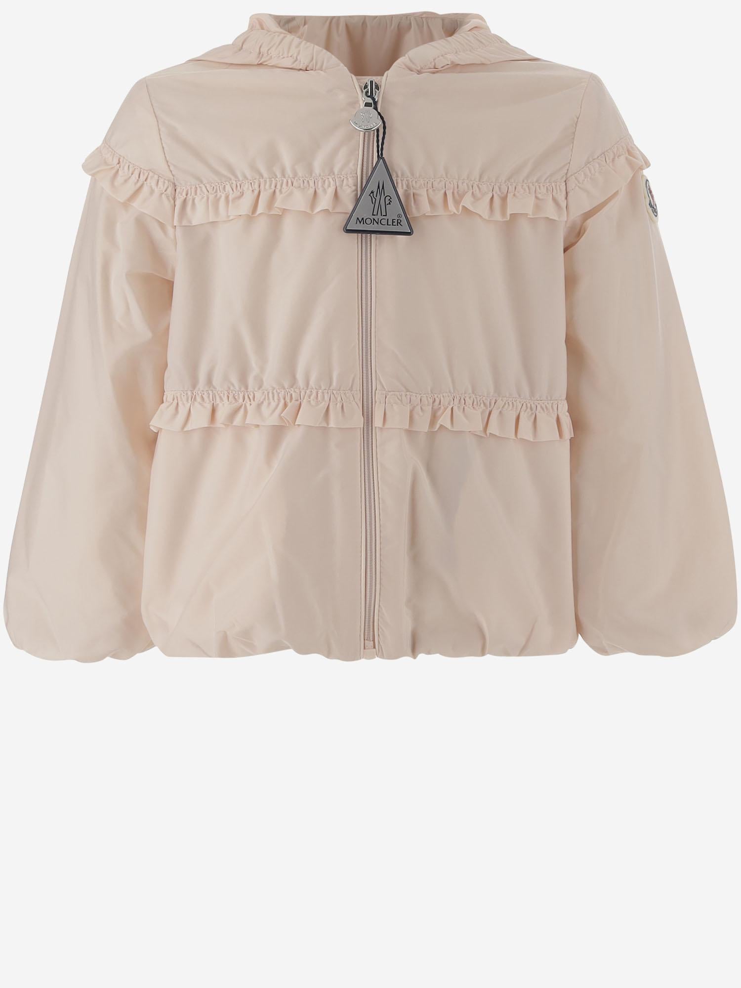 Giacca con cappuccio in nylon 1A0004253A5E 529 MONCLER ENFANTS 