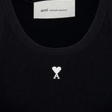 CANOTTA IN COTONE STRETCH CON LOGO FTP811JE0117 045 AMI 