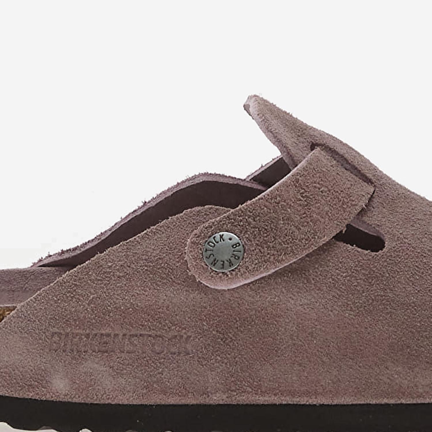 MULES BOSTON IN SUEDE 1031577 PURPLE BIRKENSTOCK 