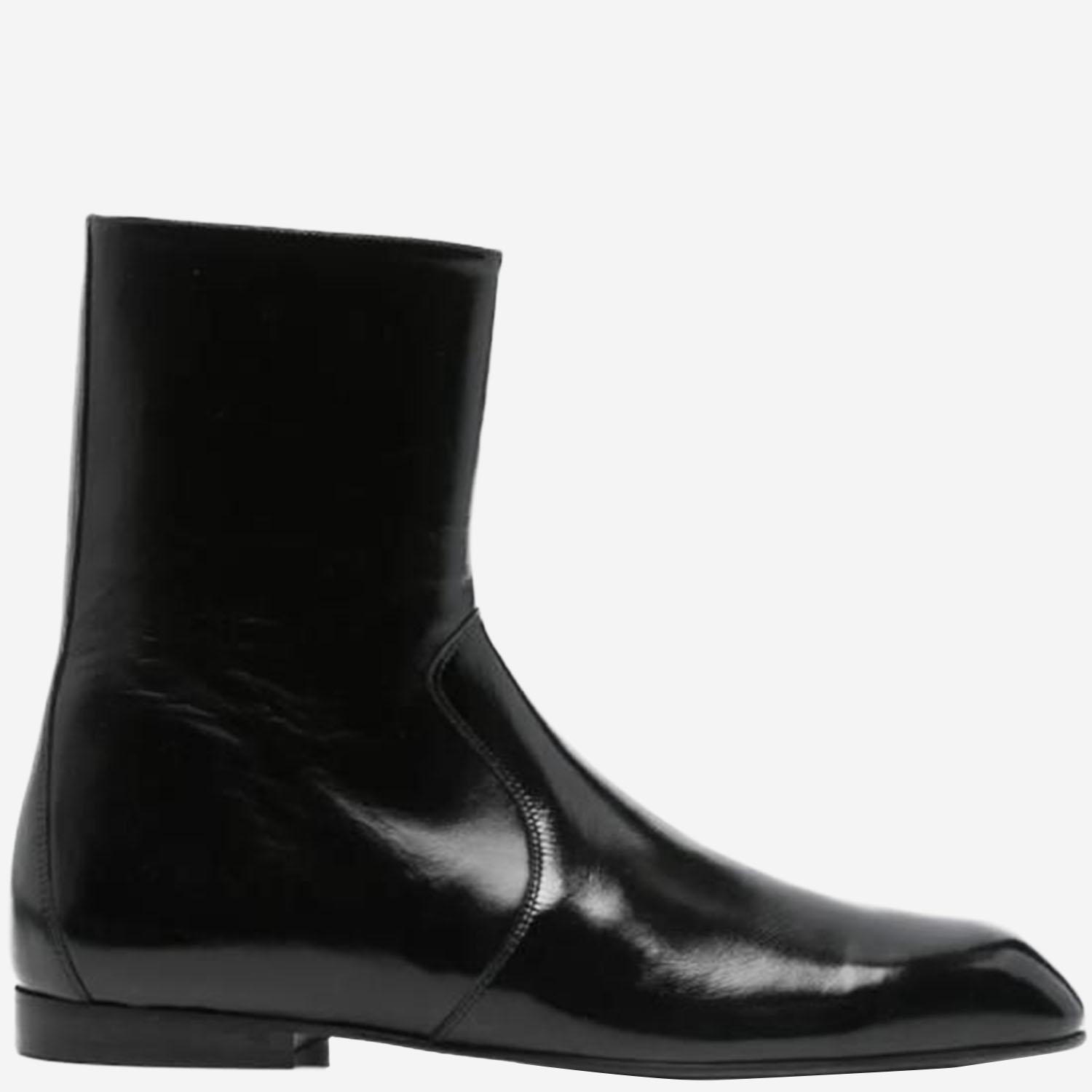 STIVALETTI COLT IN PELLE LUCIDA F1106943 200 KHAITE 