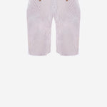 PANTALONI CORTI IN COTONE A RIGHE ISC0001 00972L MC2 SAINT BARTH 