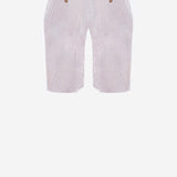 PANTALONI CORTI IN COTONE A RIGHE ISC0001 00972L MC2 SAINT BARTH 