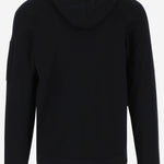 FELPA SEA ISLAND IN COTONE CON LOGO 18CMKN074A004037A 888 CP COMPANY 