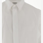 CAMICIA CASSANDRE IN POPELINE DI COTONE 826821 Y217W9000 SAINT LAURENT 