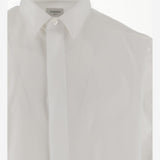 CAMICIA CASSANDRE IN POPELINE DI COTONE 826821 Y217W9000 SAINT LAURENT 