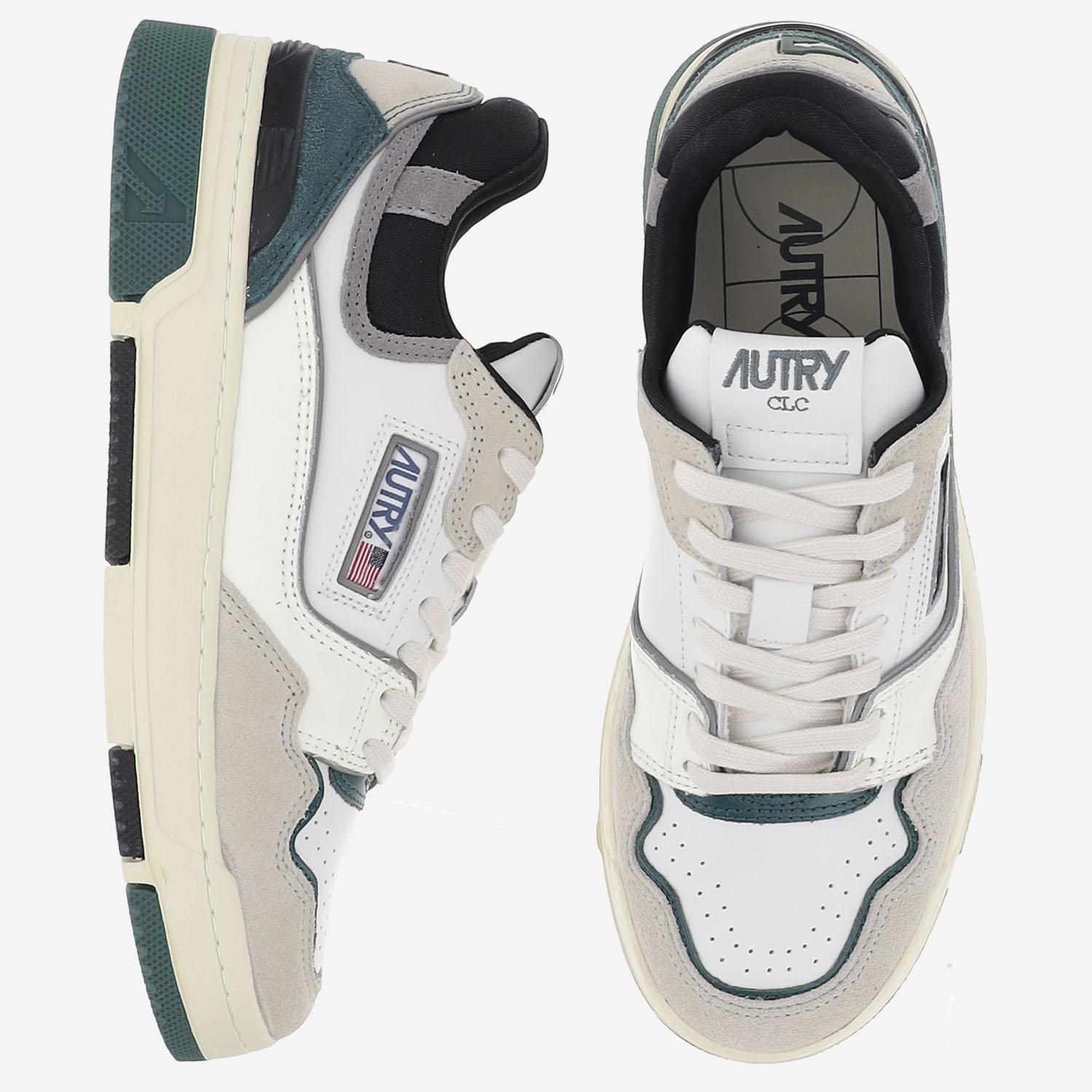 SNEAKERS CLC LOW IN SUEDE E MESH ROLMMC10 WHTFOREST AUTRY 