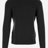 MAGLIONE LINTON IN LANA LINTON PWI2501NERO TAGLIATORE 