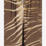 PANTALONI IN VISCOSA CON STAMPA A PENNELLATE 80PAA126 NS819751 JUST CAVALLI 