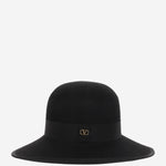CAPPELLO VLOGO SIGNATURE IN FELTRO DI CONIGLIO 7W2HE00F PMUFV0 VALENTINO GARAVANI 