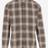 CAMICIA IN COTONE CON MOTIVO A QUADRI REGENT6 75Q4920 GHERARDI 