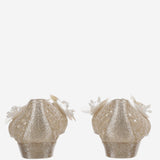 BALLERINE TRASPARENTI CON DECORAZIONE HJ25PSALST03GD02 GOLD HEAVENLY JELLY 