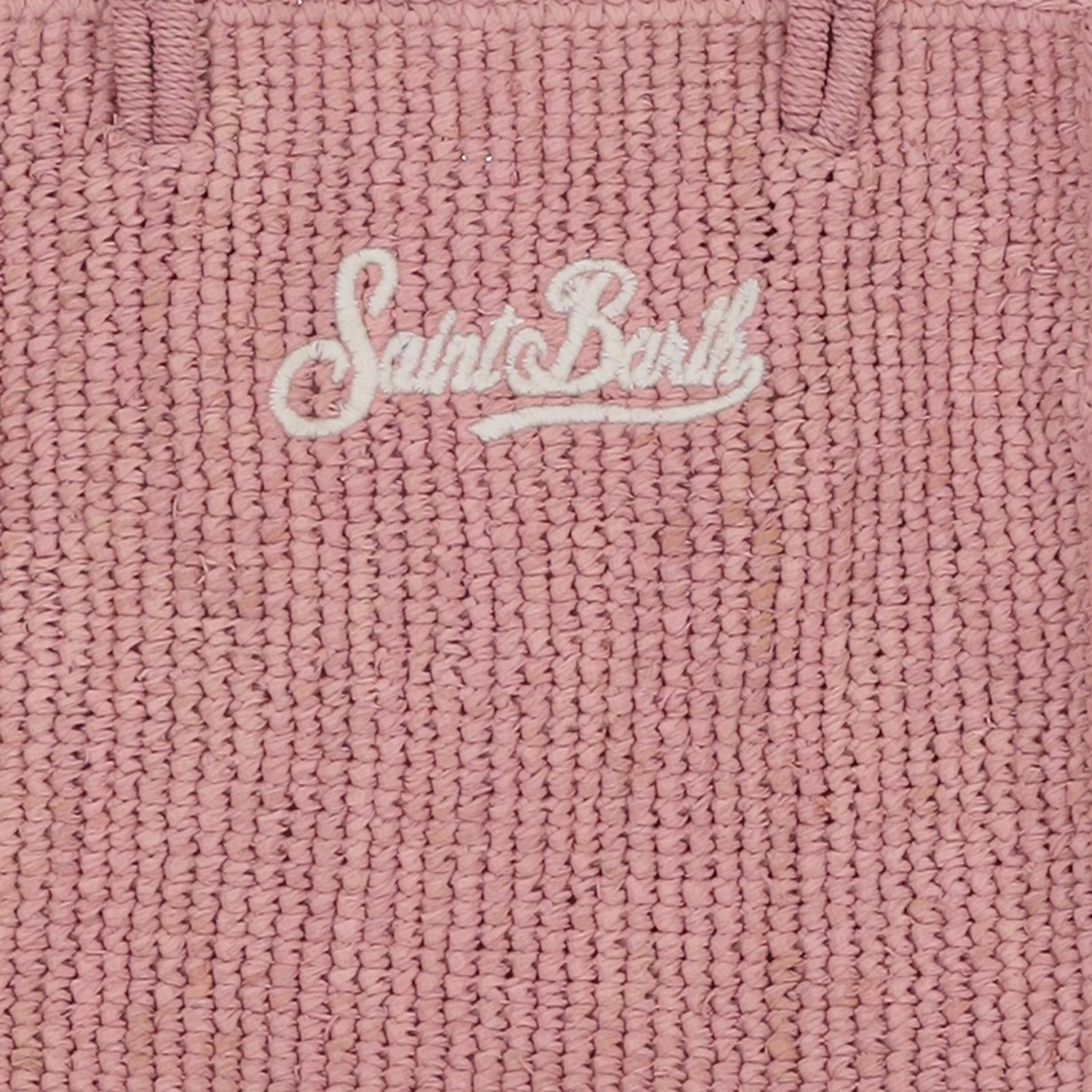 BORSA A MANO IN RAFIA CON LOGO HAND002 00223L MC2 SAINT BARTH 