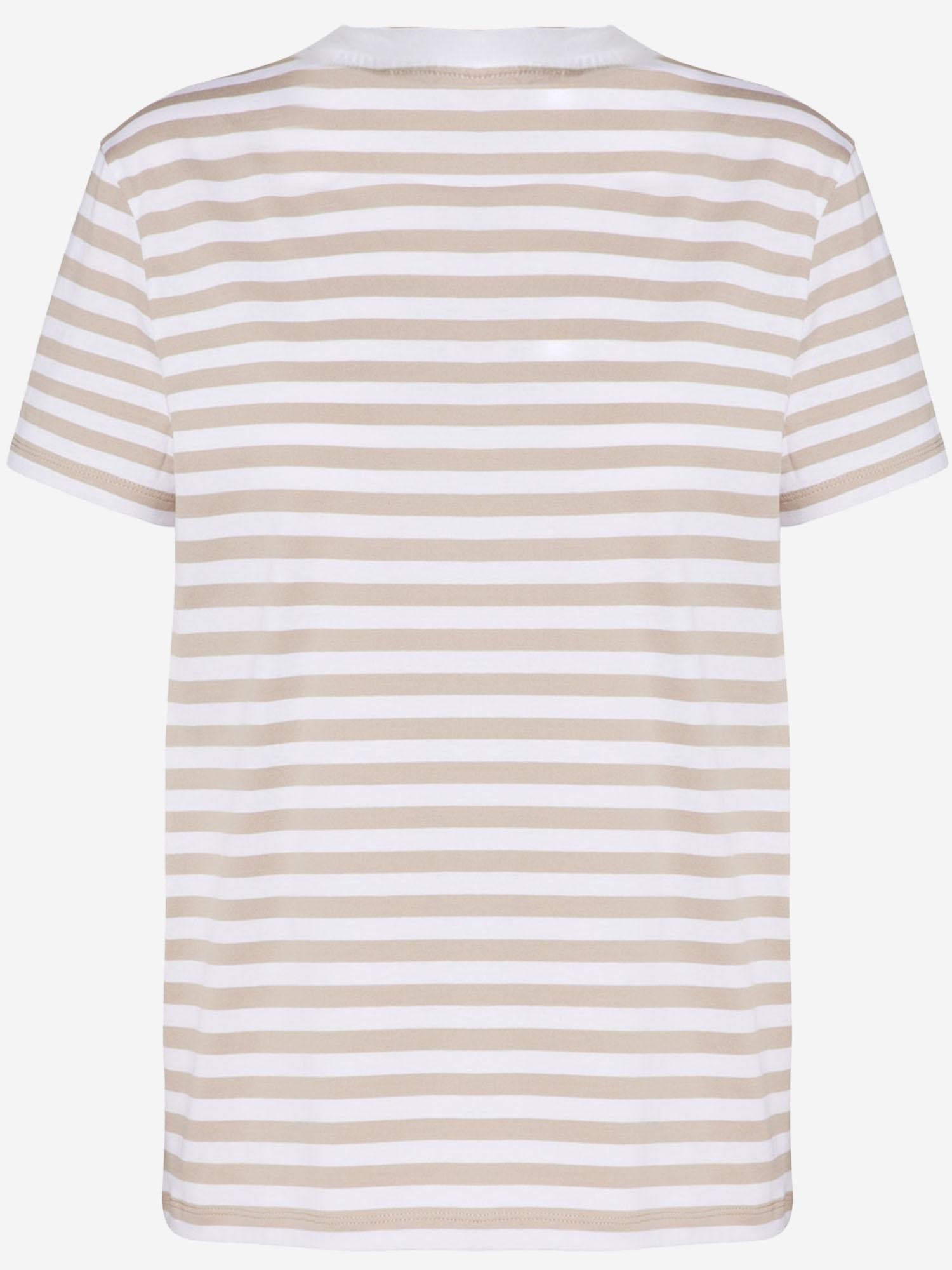 T-SHIRT IN COTONE CON LOGO MXMOBOLI 008 MAX MARA 