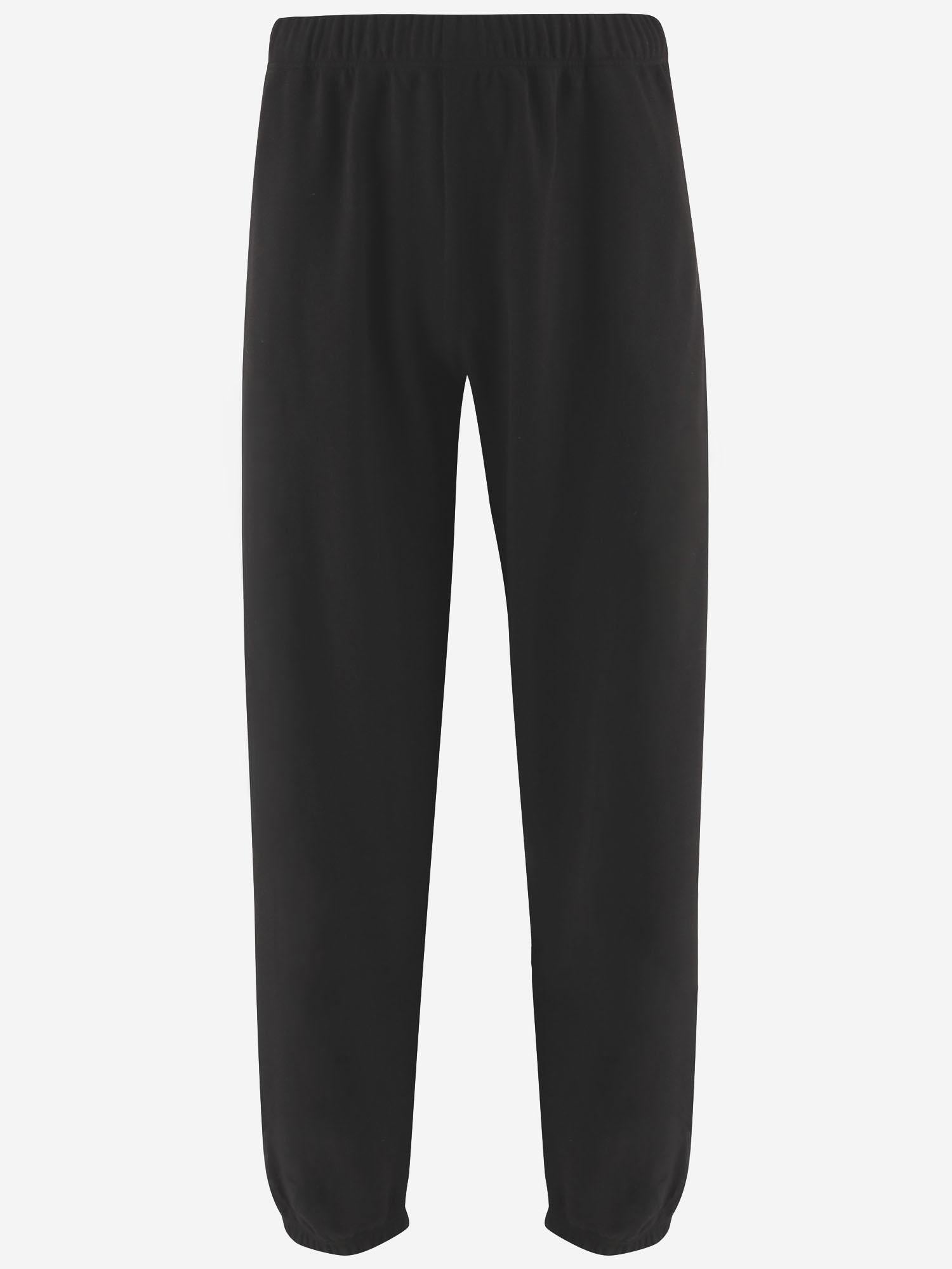 PANTALONI IN COTONE E CASHMERE 1368K628 BLK THE ROW 