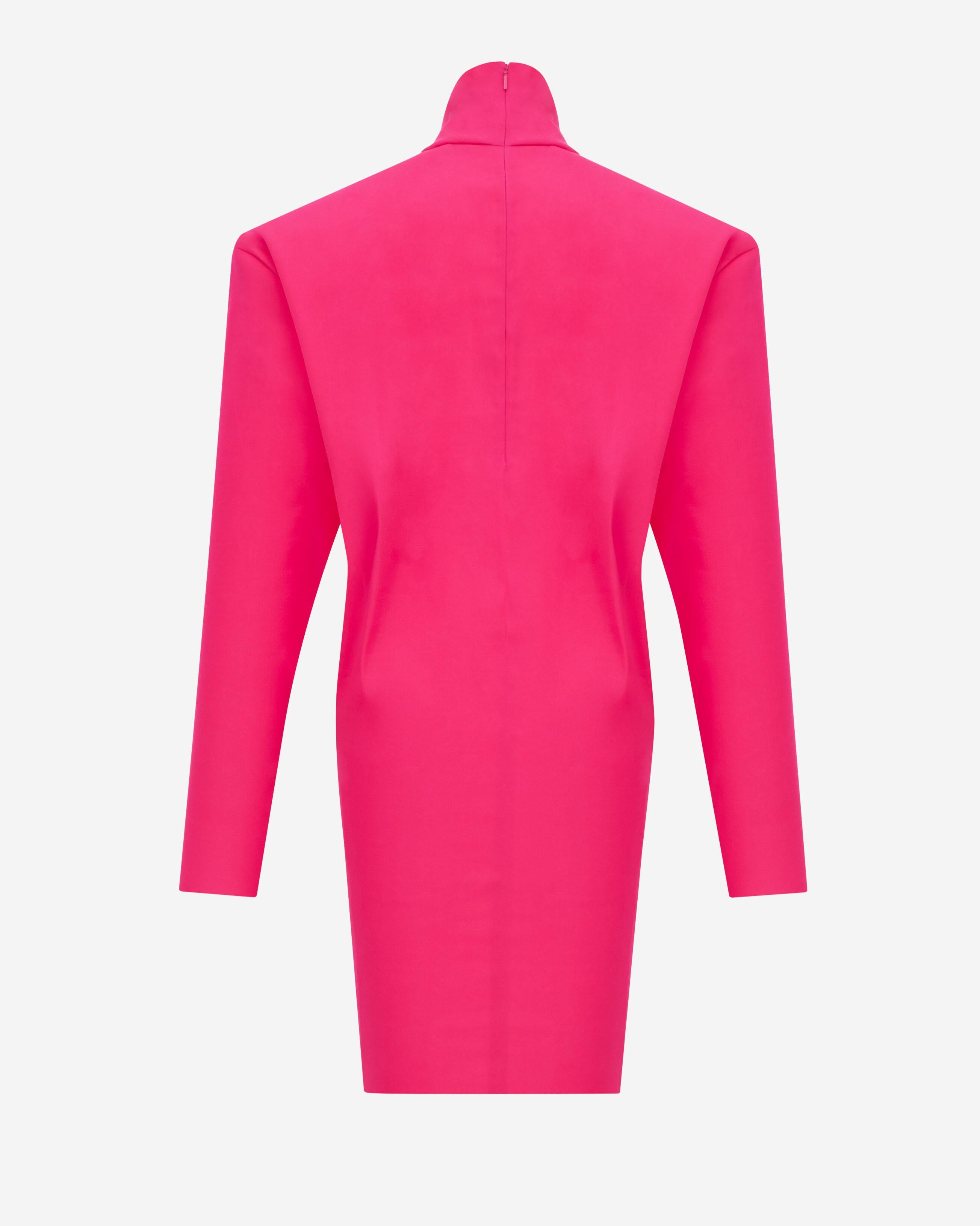 ABITO BOXY IN MISTO SETA STRETCH 849606 Y6I855244 SAINT LAURENT 