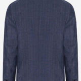 GIACCA MONOPETTO IN LINO GNAPOLI 2655U207 BRIAN DALES 
