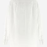 CAMICIA IN COTONE CON COLLETTO RIPIEGATO S29DT0018 S43001100 MAISON MARGIELA 