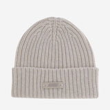 BEANIE IN LANA CON LOGO BEPUT7KS CREAM AUTRY 