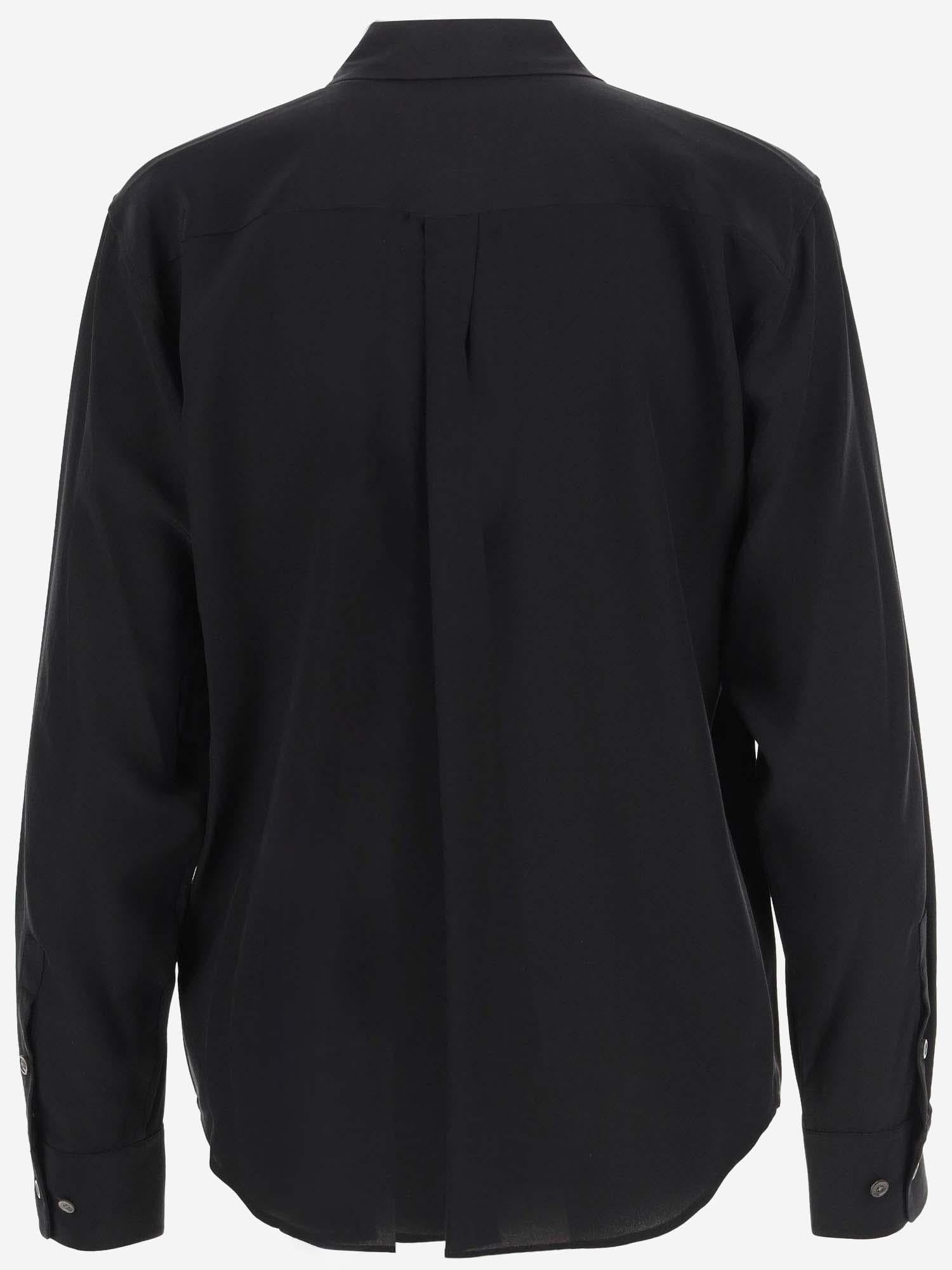 CAMICIA IN SETA Q23E035 TRUEBLACK EQUIPMENT 