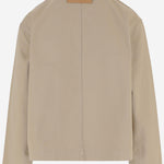 GIACCA IN COTONE CON TASCHE APPLICATE JK0420 PG1933132 JW ANDERSON 