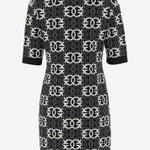 ABITO LOVE BIRDS IN MISTO VISCOSA 106039 A2YDZZ2 PINKO 