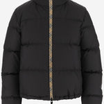 Piumino CON Dettaglio CHECK 8110250 BLACK BURBERRY 