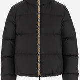 Piumino CON Dettaglio CHECK 8110250 BLACK BURBERRY 