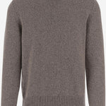 MAGLIONE IN CASHMERE U120WS BROWNMOULINE OLIVER LATTUGHI 