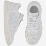 SNEAKERS IN PELLE CON LOGO AMFOSR 1158White AMIRI 