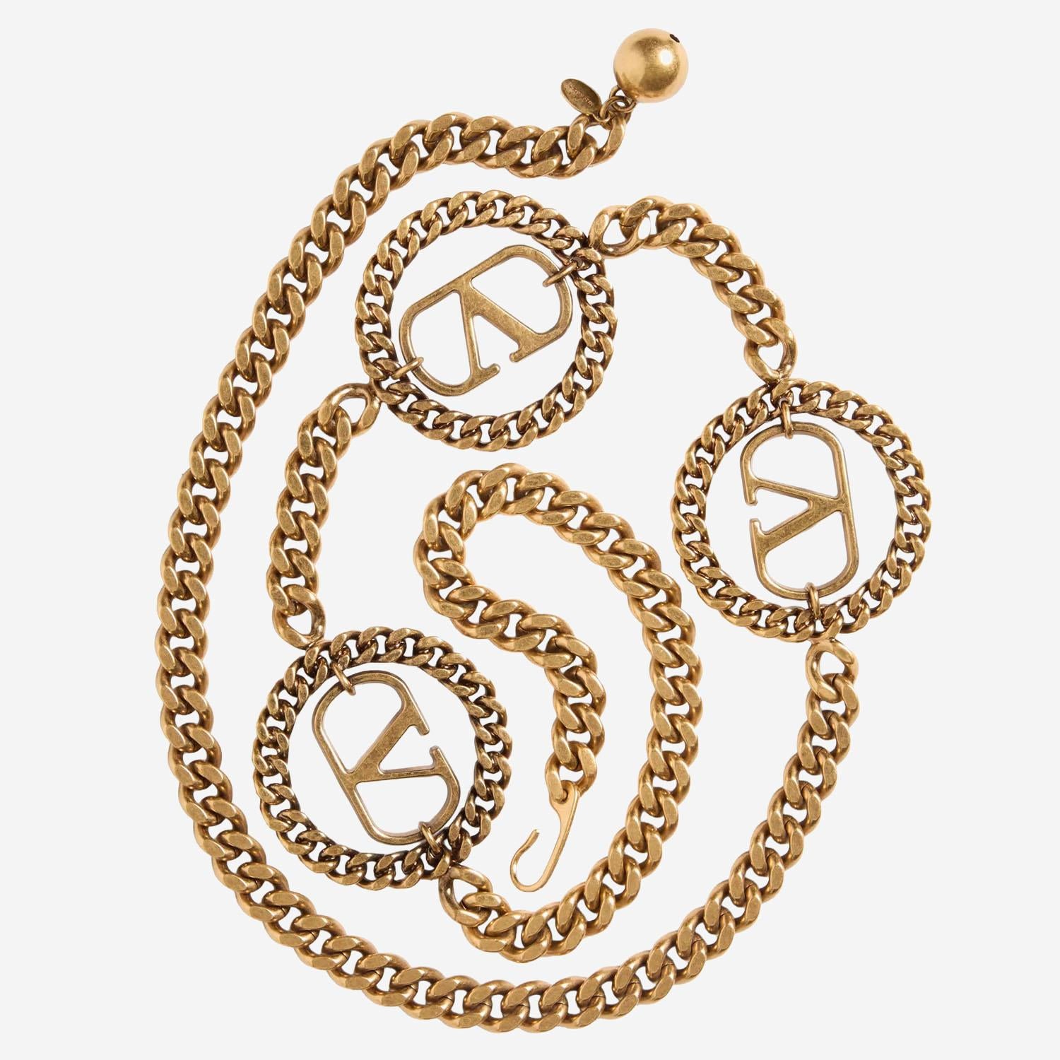 Cintura A Catena Vlogo Signature 7W2T0SR9 WLRAG0 VALENTINO GARAVANI 