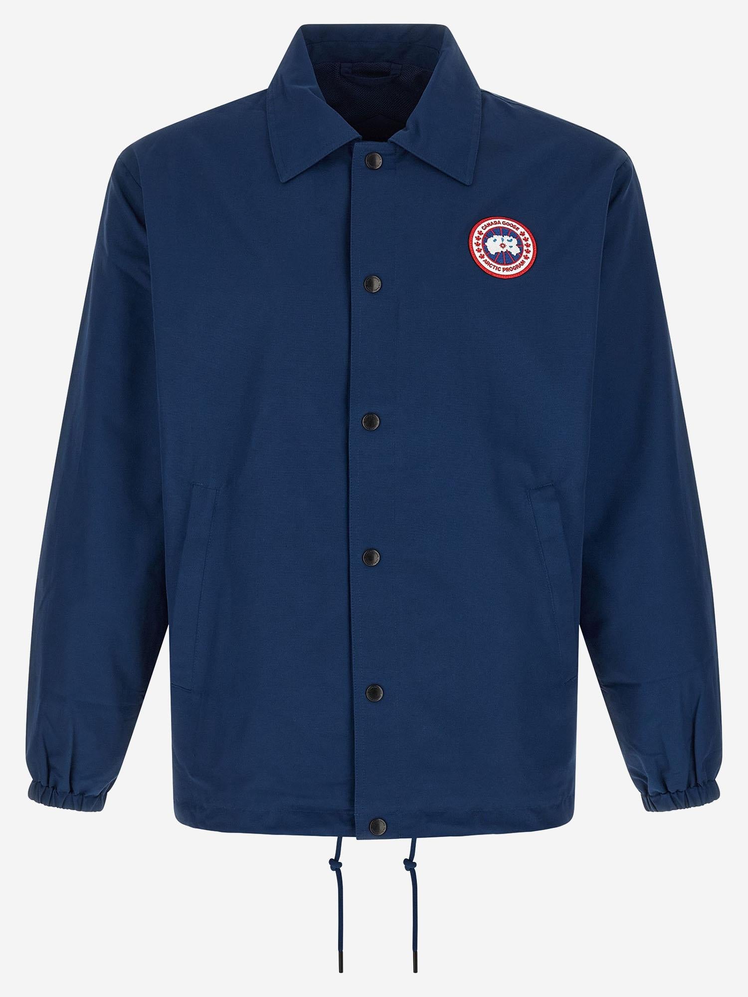 GIUBBOTTO IN MISTO COTONE CON LOGO 2669M 9841 CANADA GOOSE 