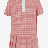 ABITO IN COTONE STRETCH CON MOTIVO A QUADRI 849619 XWA8N6312 GUCCI KIDS 