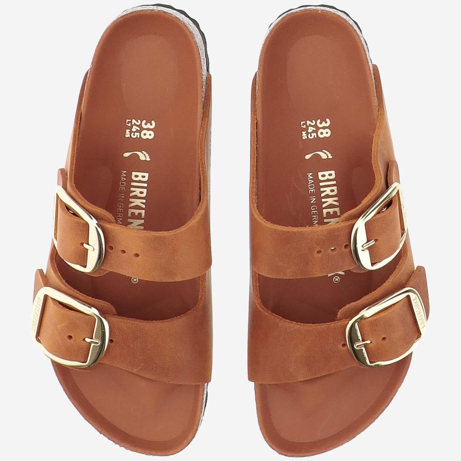 SANDALI ARIZONA BIG BUCKLE 1026661 BURNTORANGE BIRKENSTOCK 