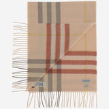 SCIARPA IN CASHMERE CON MOTIVO CHECK 8103015 TEACUP BURBERRY 